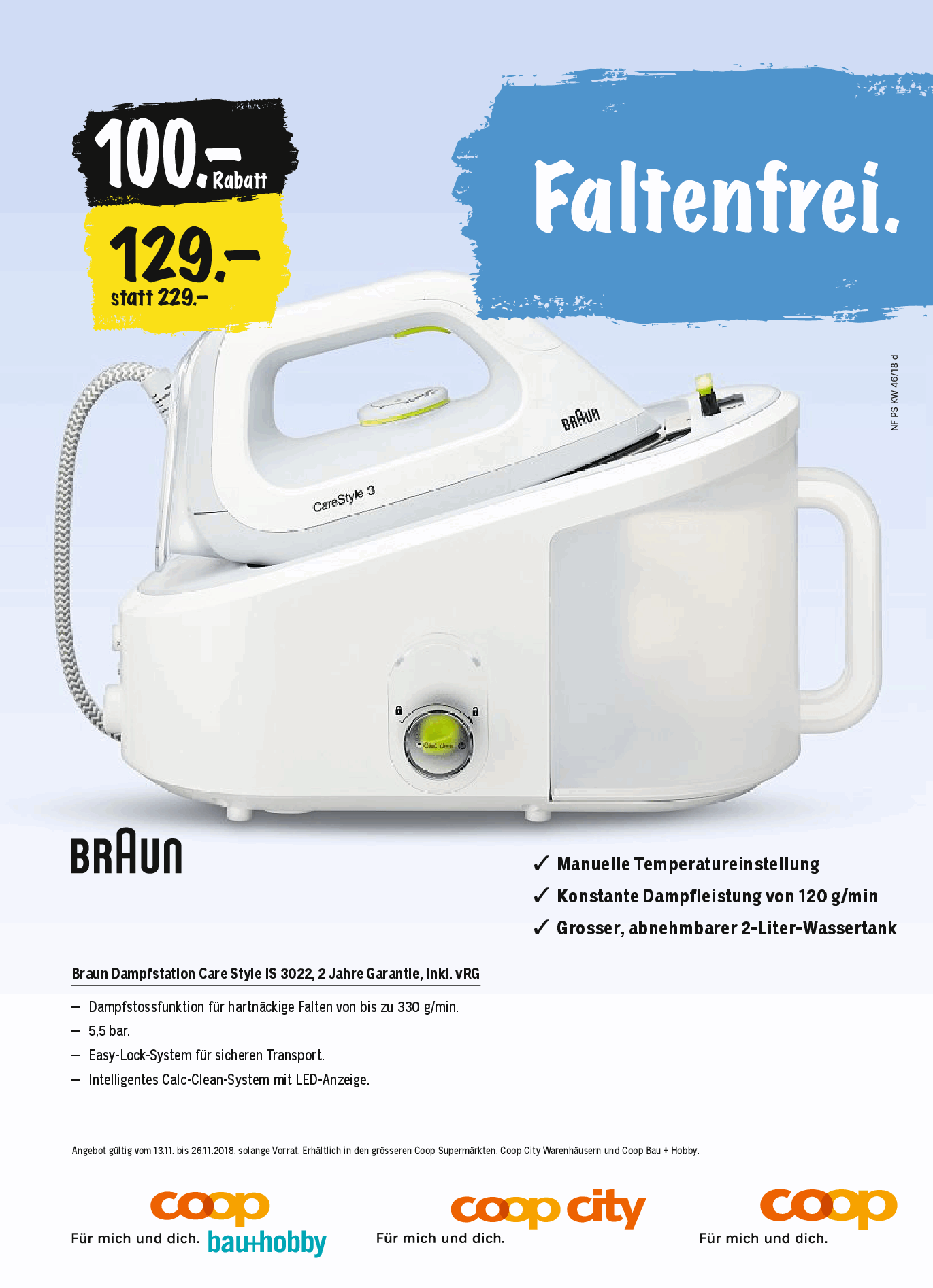 Braun CareStyle 3 IS 3041 specifications